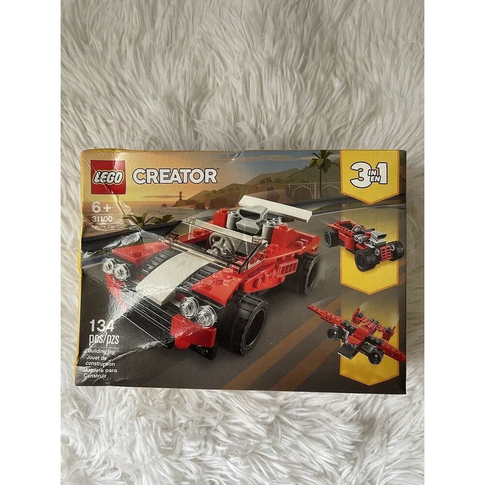 New LEGO 31100 Sports Car 134 Pcs Building toy